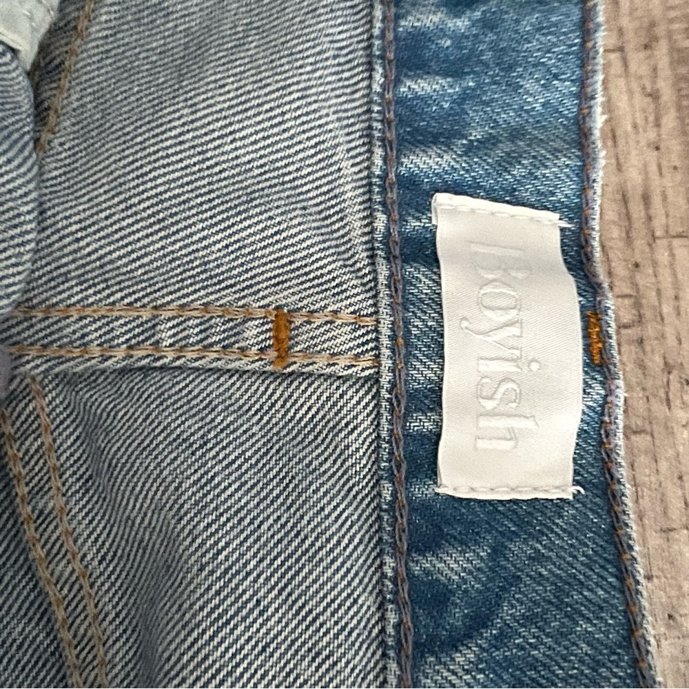 Boyish Jeans The Boyish Toby High Rise Relaxed Tapered Distressed New 28 - Picture 6 of 6